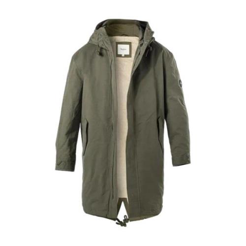 Pepe Jeans Modern Funktionell Parka Thander Green, Herr