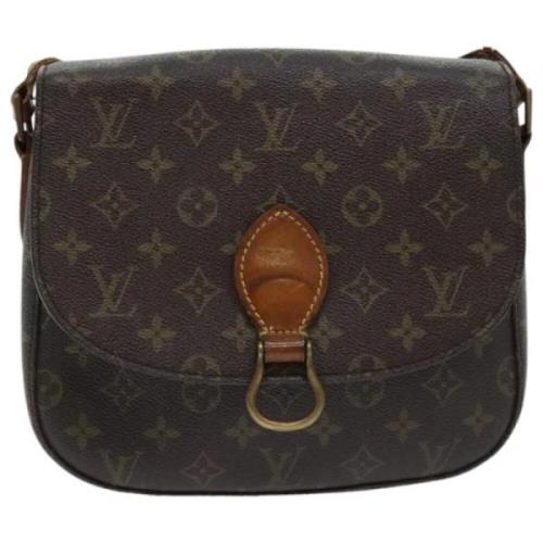 Louis Vuitton Vintage Pre-owned Canvas louis-vuitton-vskor Brown, Dam