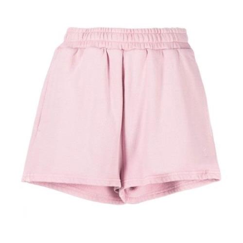 Ksubi Rosa Bomull Avslappnad Passform Shorts Pink, Dam