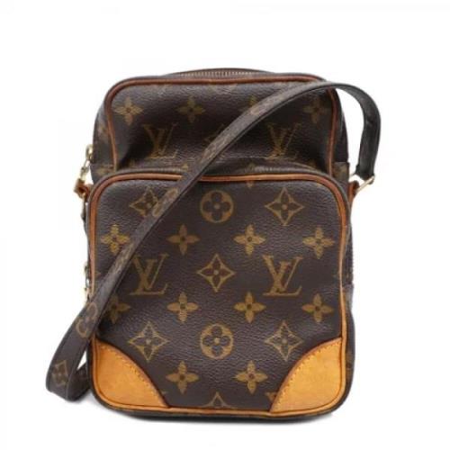 Louis Vuitton Vintage Pre-owned Tyg louis-vuitton-vskor Brown, Dam