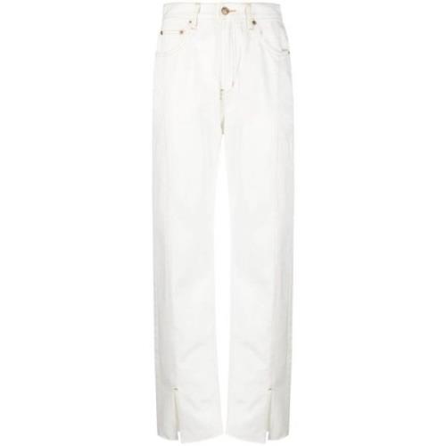 Ksubi Vita Straight Jeans med Sugar Rush Panel White, Dam