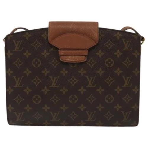 Louis Vuitton Vintage Pre-owned Canvas louis-vuitton-vskor Brown, Dam