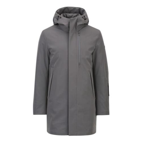 Duno Huva Parka Antracitrock Gray, Herr