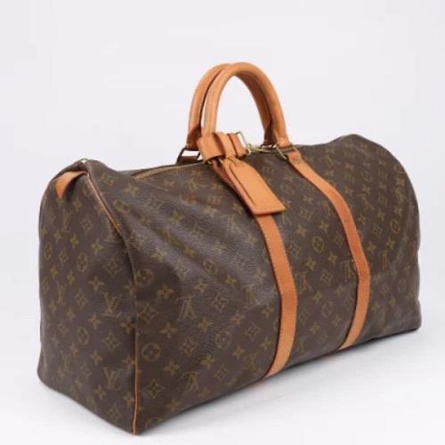 Louis Vuitton Vintage Pre-owned Laeder louis-vuitton-vskor Brown, Dam