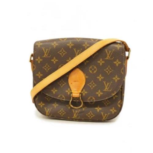 Louis Vuitton Vintage Pre-owned Tyg louis-vuitton-vskor Brown, Dam