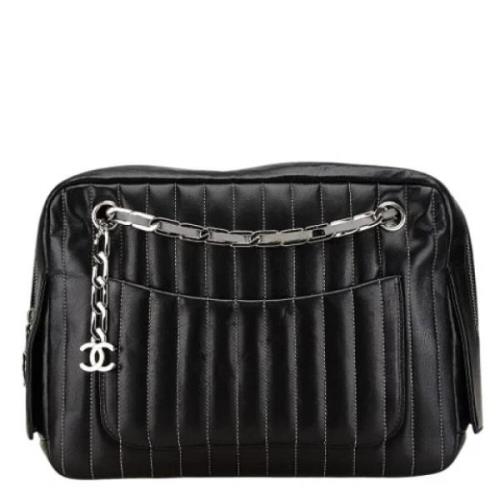 Chanel Vintage Pre-owned Laeder chanel-vskor Black, Dam