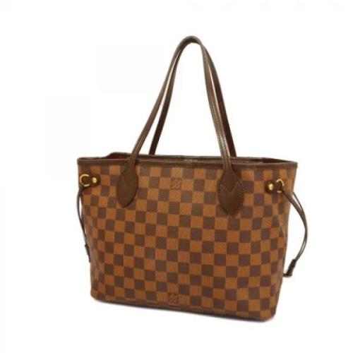 Louis Vuitton Vintage Pre-owned Tyg louis-vuitton-vskor Brown, Dam