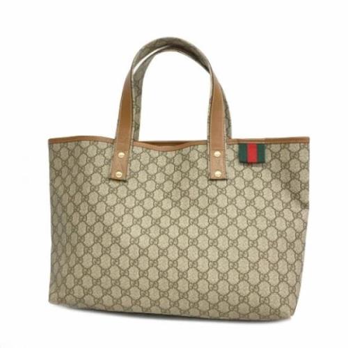 Gucci Vintage Pre-owned Plast gucci-vskor Brown, Dam