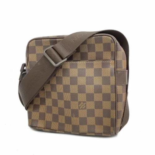 Louis Vuitton Vintage Pre-owned Tyg louis-vuitton-vskor Brown, Dam