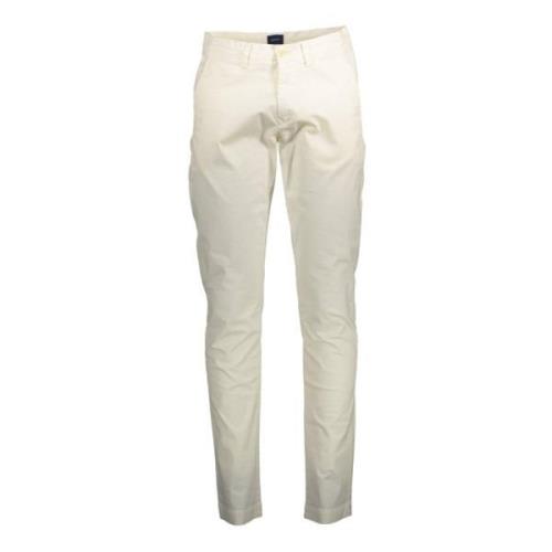 Gant Slim-Fit Vit Bomullsjeans White, Herr