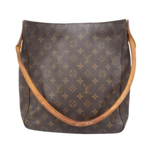 Louis Vuitton Vintage Pre-owned Canvas handvskor Brown, Dam