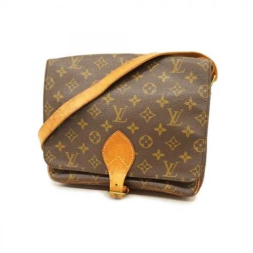 Louis Vuitton Vintage Pre-owned Tyg louis-vuitton-vskor Brown, Dam