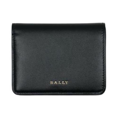 Bally Klassiskt Läder Plånbok Black, Dam