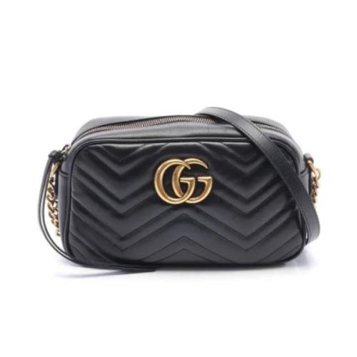 Gucci Vintage Pre-owned Laeder gucci-vskor Black, Dam