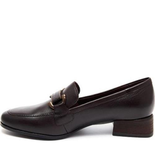 Marco Tozzi Elegant Brun Stängda Loafers Brown, Dam