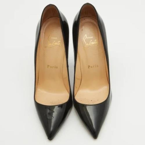 Christian Louboutin Pre-owned Pre-owned Tyg klackskor Black, Dam