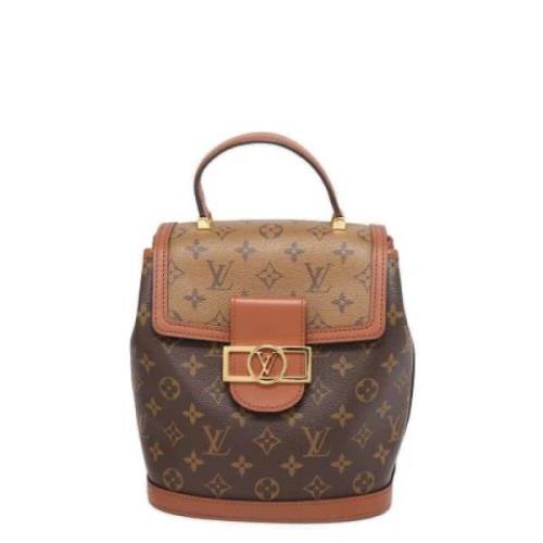 Louis Vuitton Vintage Pre-owned Canvas louis-vuitton-vskor Brown, Dam