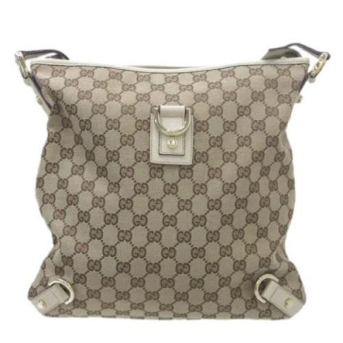 Gucci Vintage Pre-owned Canvas gucci-vskor Brown, Dam