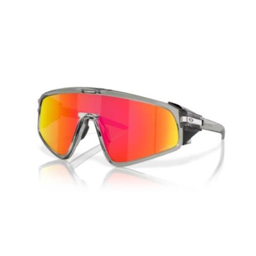 Oakley Sportiga solglasögon för utomhusaktiviteter Gray, Unisex