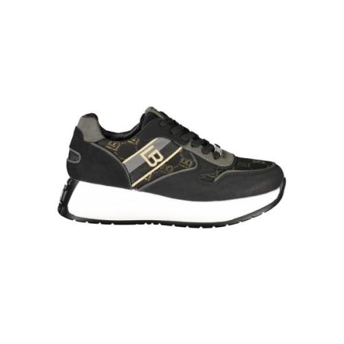 Laura Biagiotti Svart Polyester Sneaker Black, Dam