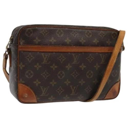 Louis Vuitton Vintage Pre-owned Canvas louis-vuitton-vskor Brown, Dam