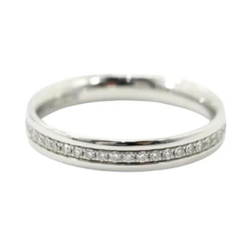 Tiffany & Co. Pre-owned Pre-owned Silver ringar Gray, Dam