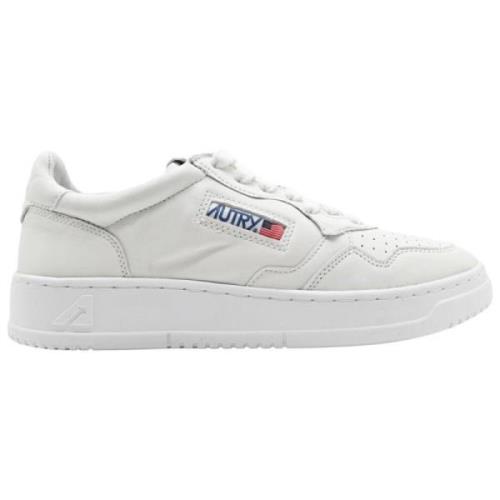 Autry Modernt Mockasneakers i Vitt White, Dam