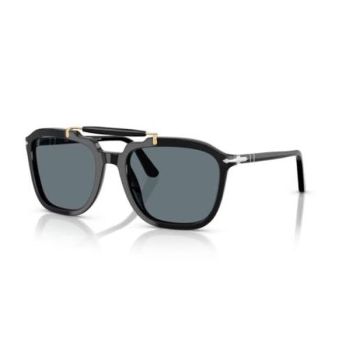 Persol Stiliga solglasögon för vardagsbruk Black, Unisex