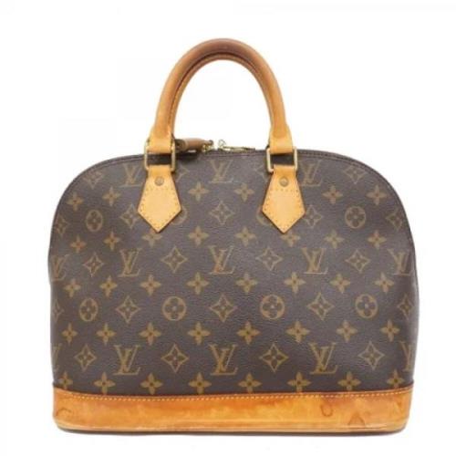 Louis Vuitton Vintage Pre-owned Tyg louis-vuitton-vskor Brown, Dam