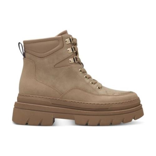 Marco Tozzi Beige Ankelboots för kvinnor Beige, Dam