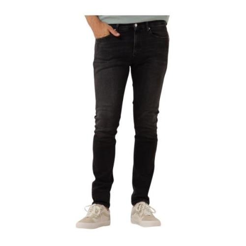 Calvin Klein Herr Skinny Jeans Black, Herr