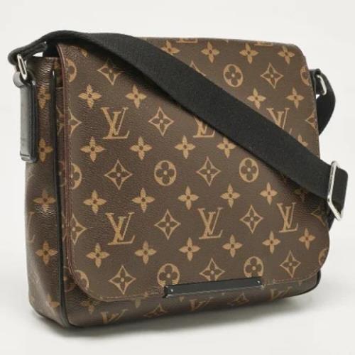 Louis Vuitton Vintage Pre-owned Canvas louis-vuitton-vskor Brown, Herr