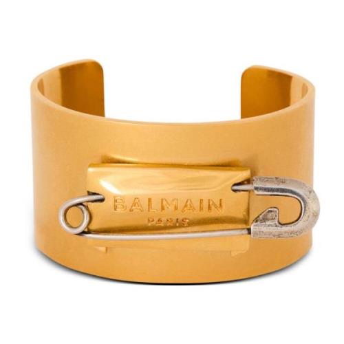 Balmain Bra säkerhetsnål armband Yellow, Dam