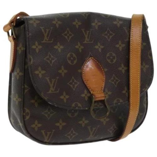 Louis Vuitton Vintage Pre-owned Canvas louis-vuitton-vskor Brown, Dam