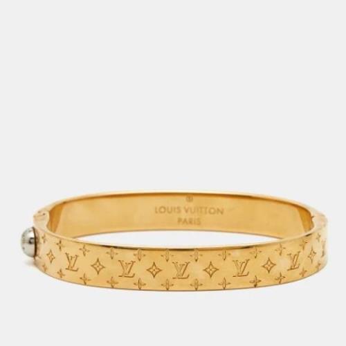 Louis Vuitton Vintage Pre-owned Metall armband Yellow, Dam