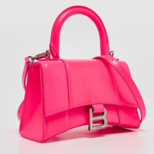 Balenciaga Vintage Pre-owned Laeder handvskor Pink, Dam