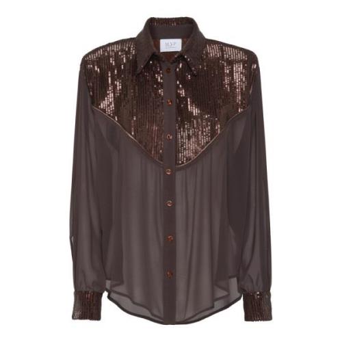 MVP wardrobe Bruna Skjortor Kollektion Brown, Dam