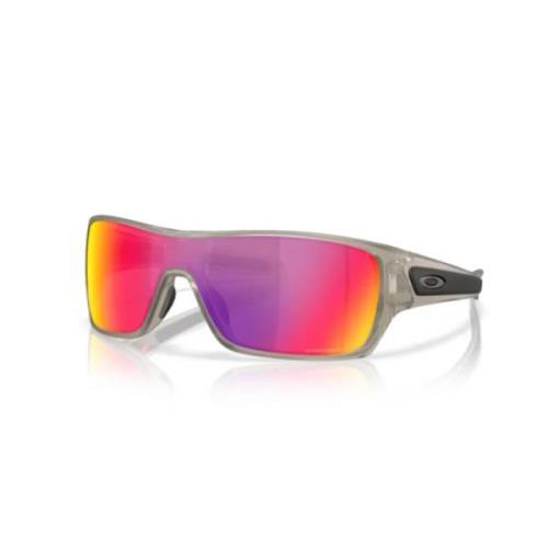 Oakley Sportiga solglasögon med unik design Gray, Unisex