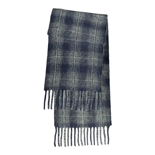 A.p.c. Mjuk Tjock Scarf med Fransar Green, Herr