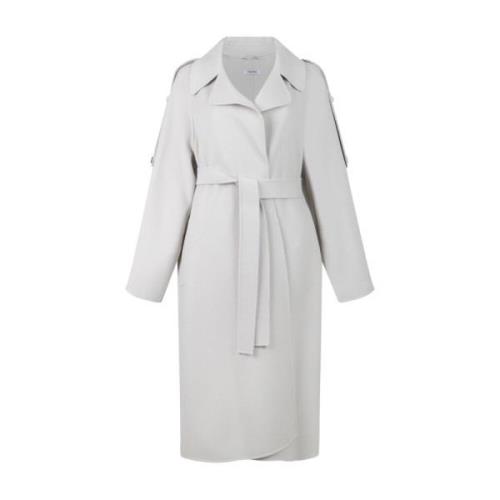 Max Mara Elegant Kappor Kollektion Gray, Dam