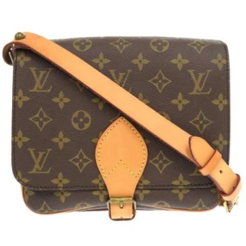 Louis Vuitton Vintage Pre-owned Canvas louis-vuitton-vskor Brown, Dam