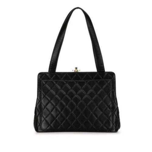 Chanel Vintage Pre-owned Laeder chanel-vskor Black, Dam