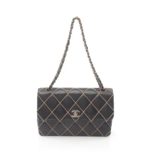 Chanel Vintage Pre-owned Laeder chanel-vskor Black, Dam