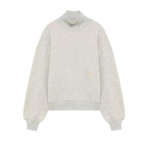 Autry Tjock Jersey Turtleneck Tröja Gray, Dam