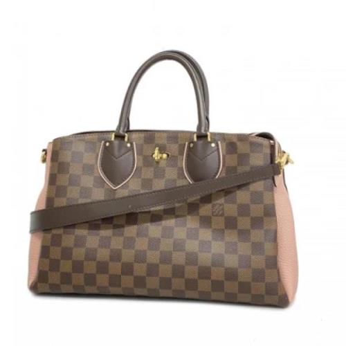 Louis Vuitton Vintage Pre-owned Tyg louis-vuitton-vskor Brown, Dam