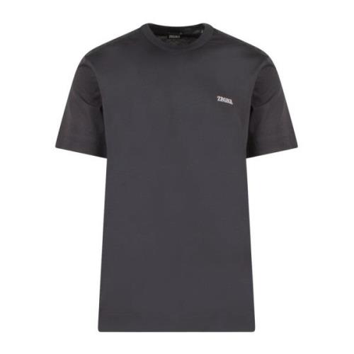 Ermenegildo Zegna T-Shirts Black, Herr