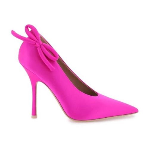 Valentino Garavani Rosa Satinbåge Pumps Pink, Dam