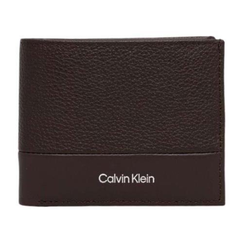 Calvin Klein Herr Plånbok Höst/Vinter Kollektion Läder Brown, Herr