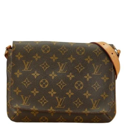 Louis Vuitton Vintage Pre-owned Canvas louis-vuitton-vskor Brown, Dam