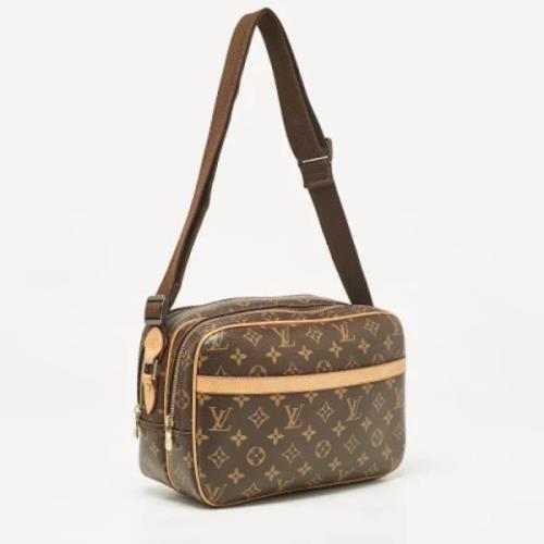 Louis Vuitton Vintage Pre-owned Canvas louis-vuitton-vskor Brown, Dam